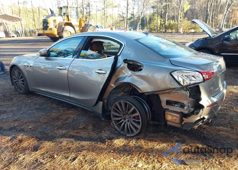 2019 Maserati Ghibli S Q4 from USA, damaged, VIN ZAM57YTA6K1332361